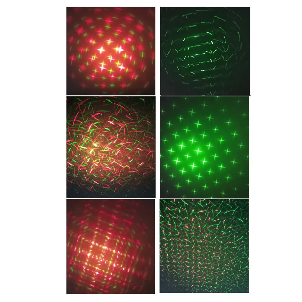 Laser Disco Lighting Projector DJ Indoor Сolored Bulb Lamp KTV Club Stage Light