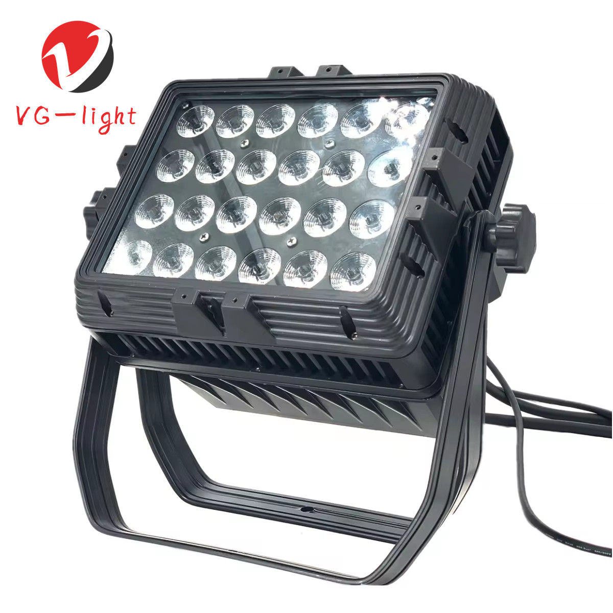 4pc/24x18W 6IN1 Waterproof Stage Light LED Floodlight IP65 City Color Wash Light