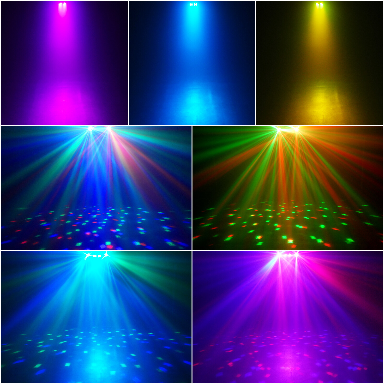 Portable Party Lighting Stand With Dual Mirror Balls For Stage Show Bar Club