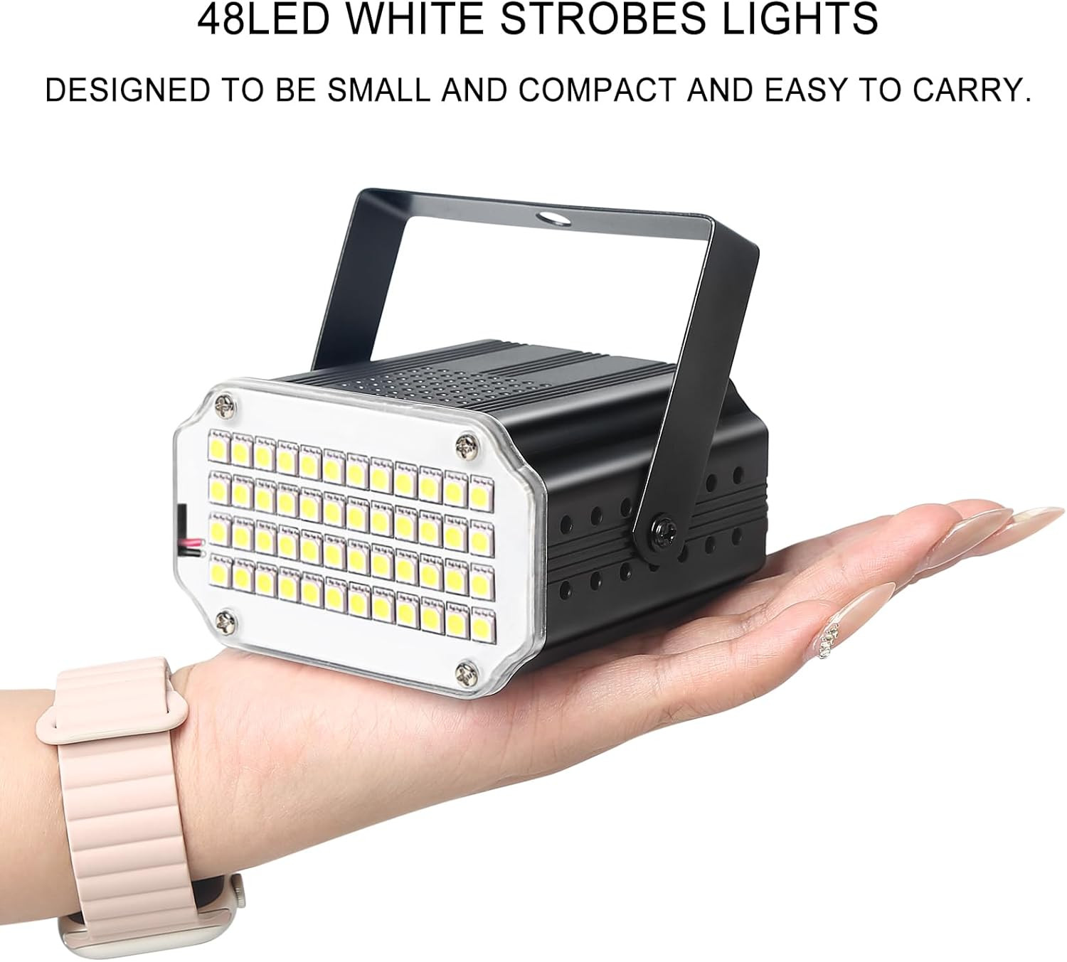 48Led Strobe Light Evictor Strobe Light for Halloween Mini Strobe Light Hallowee