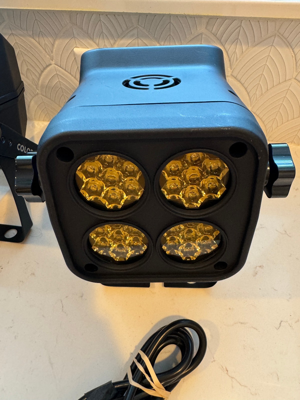 2X CHAUVET DJ COLORdash Block Wash Light Fixture RGBW LEDs USED