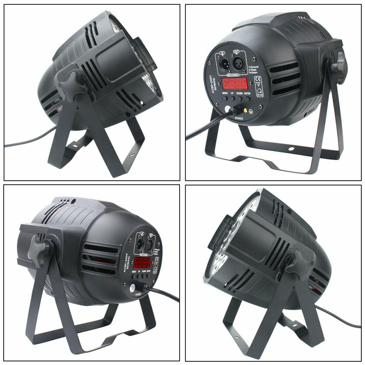 10PCS Par Stage Light 270W RGBW 18LED Strobe Beam DMX512 for DJ Disco Party Show