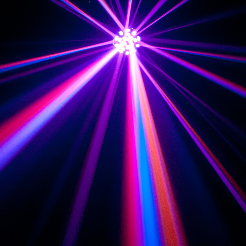 American DJ VERTIGO HEX LED 12 Watt 6-Color RGBCAW RGB+Cyan Amber White FX Light