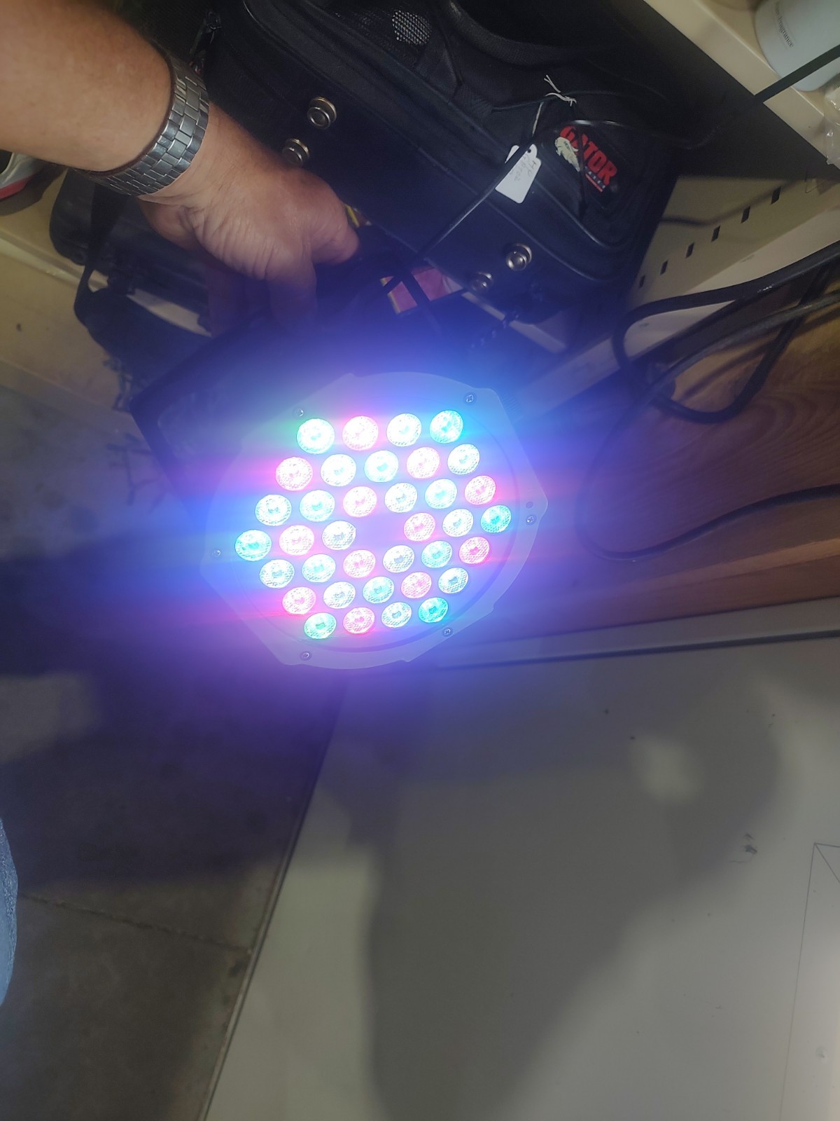 MISSYEE Party Par 36 LED RGB DMX Stage Light Wash Lighting RED GREEN BLUE