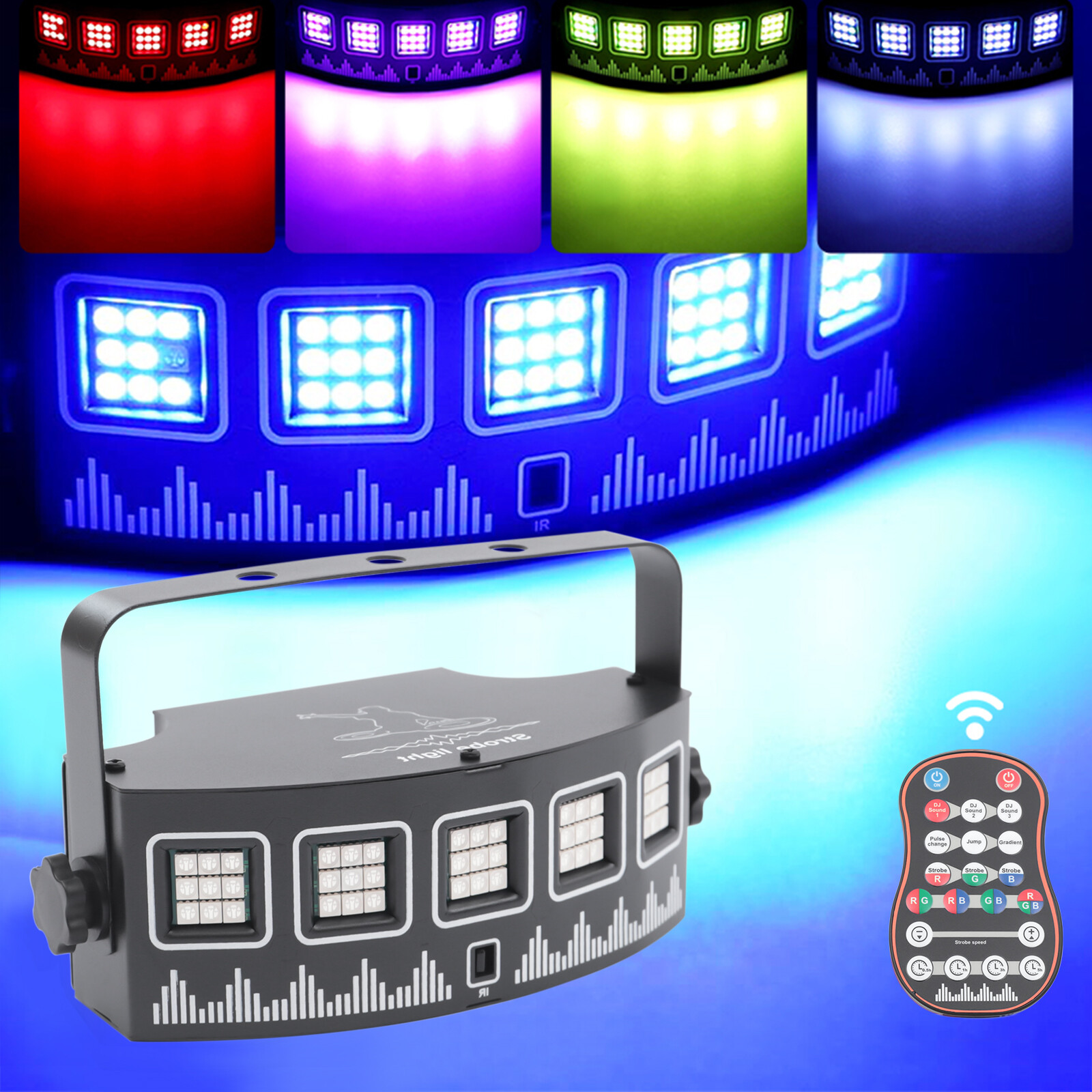 45 Beads Lights DJ Disco Party Stage Light Laser Projector LED Show Lighting