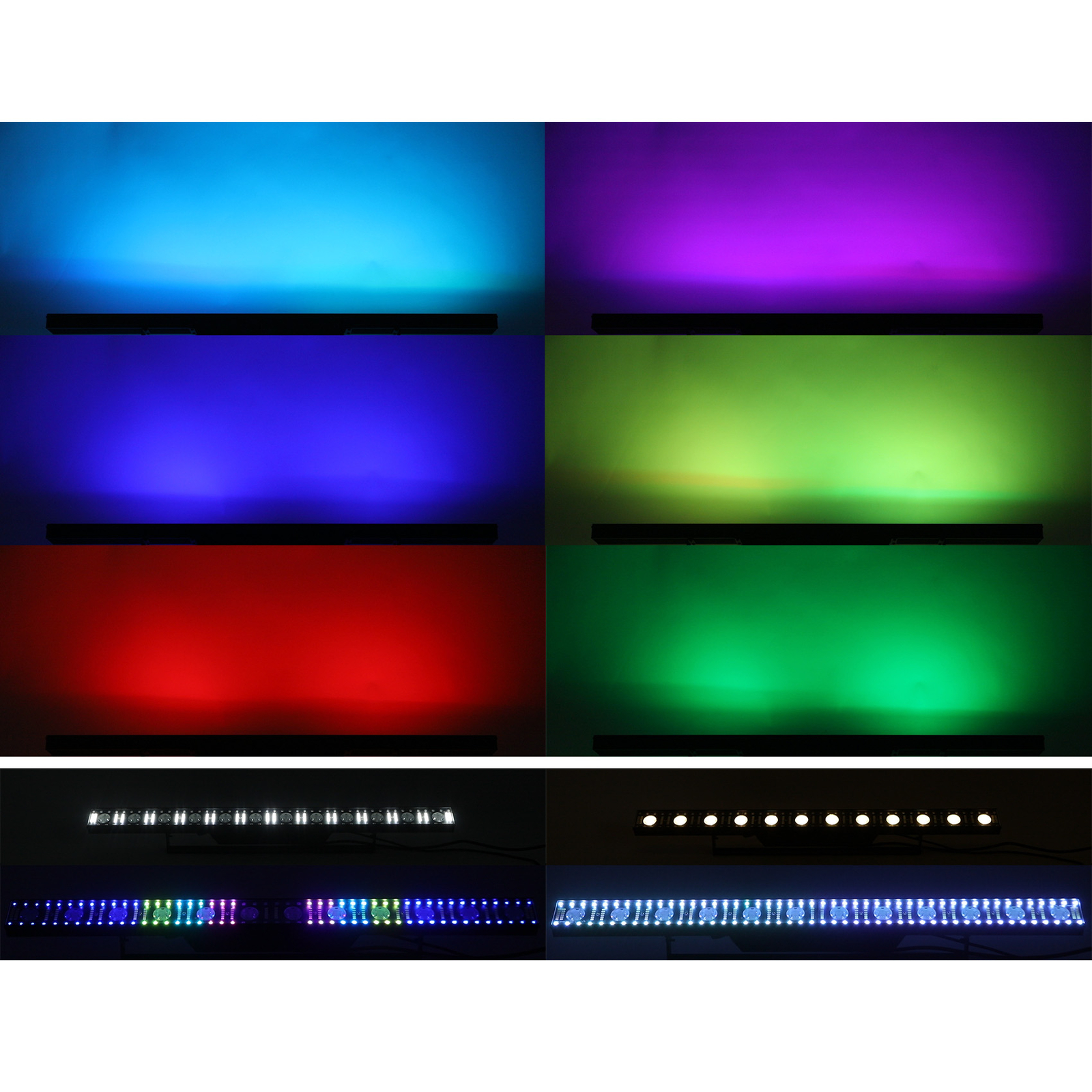 100W RGB LED Wall Wash Bar Light DMX Stage DJ Party Disco Beam Stage Lighting US