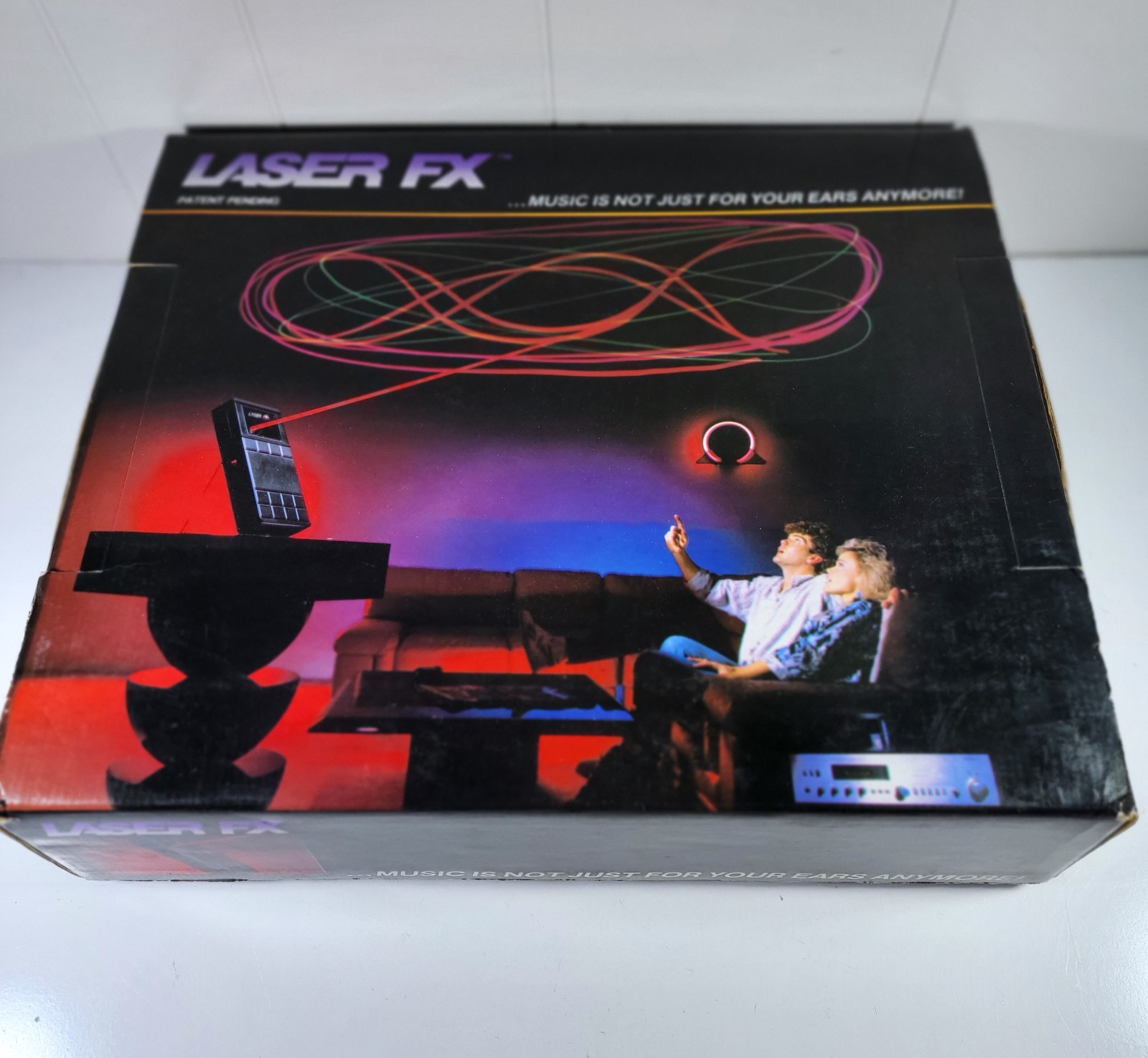 Vintage 1988 Laser FX Home DJ Music Sound Activated Laser-Like Light Show