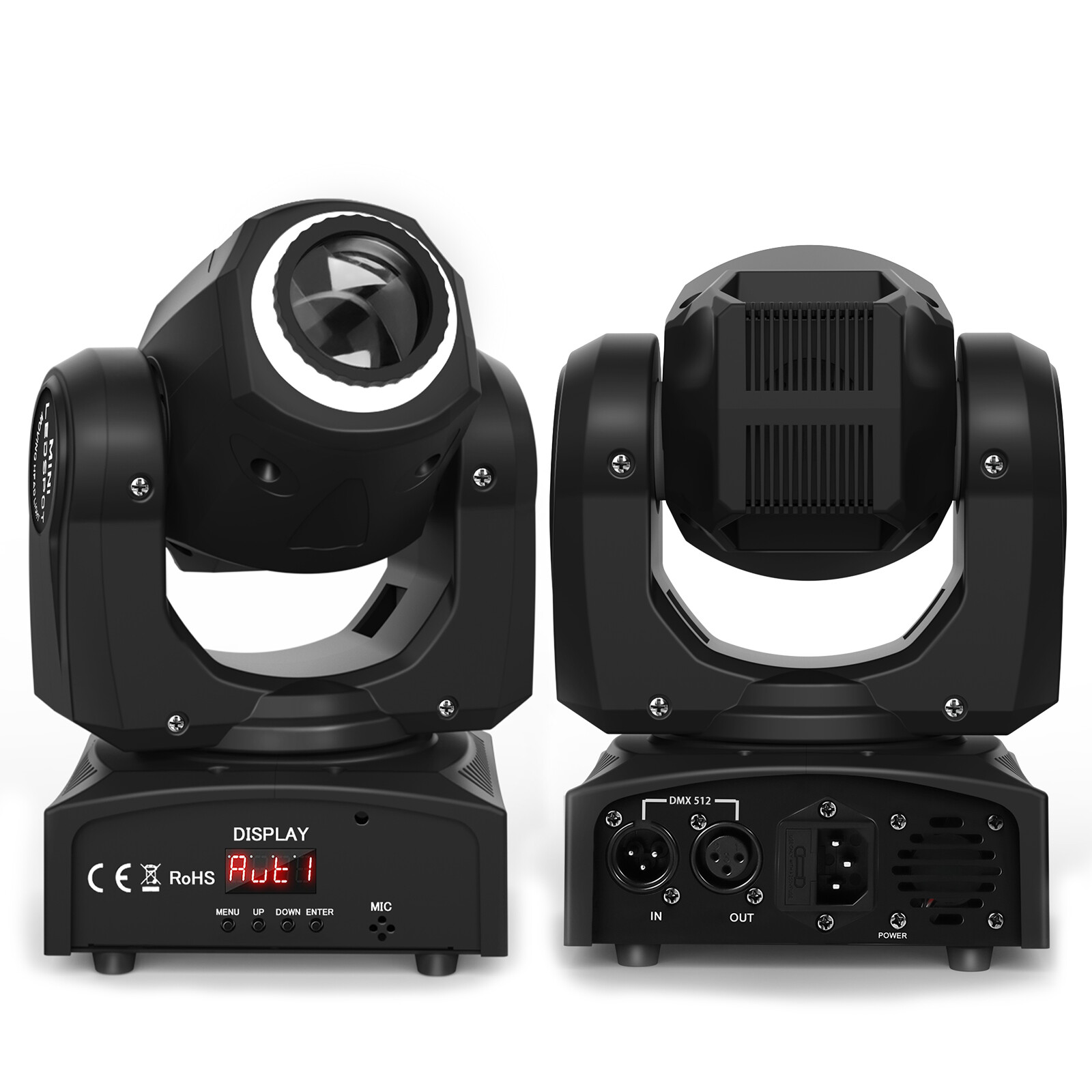 50W LED Moving Head Light DJ Lights Stage Lighting With 8 Gobo By DMX Sound