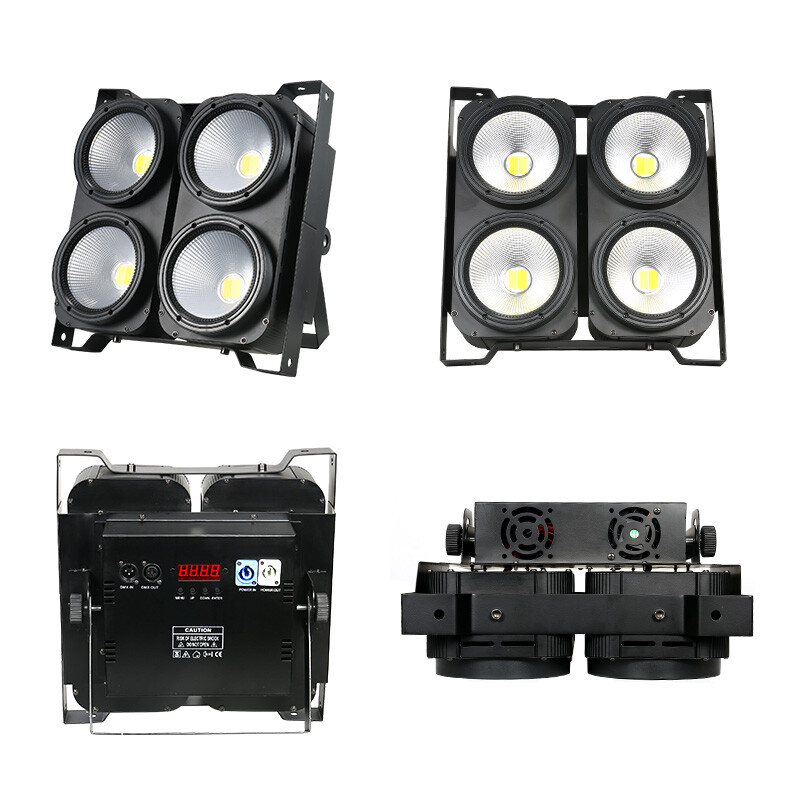 400W LED Par Light COB Blinder Audience Stage Light DMX512 DJ Party Wedding