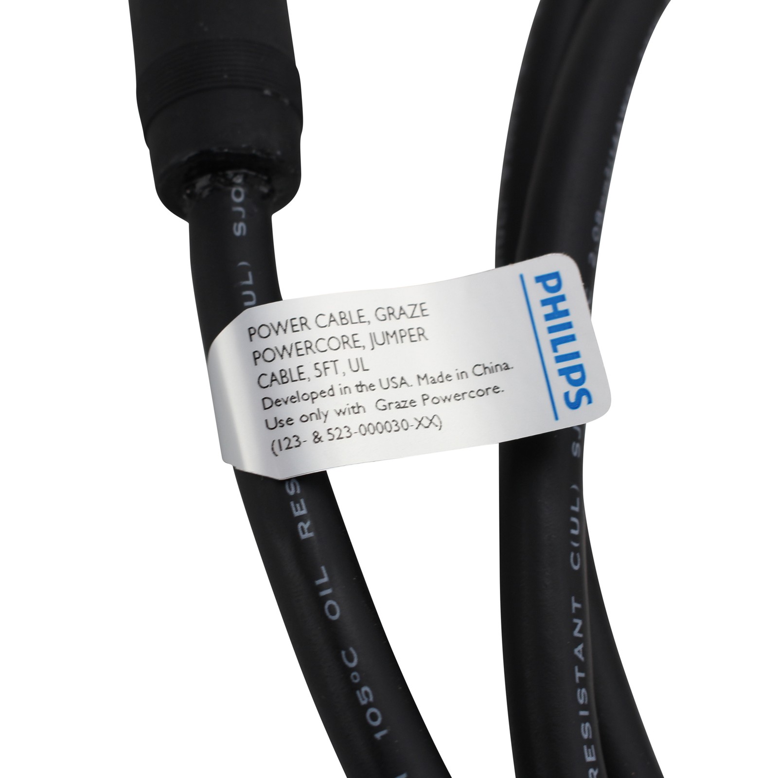 PHILIPS COLOR KINETICS 108-000039-02 COLOR GRAZE POWER JUMPER CABLE 5 FT