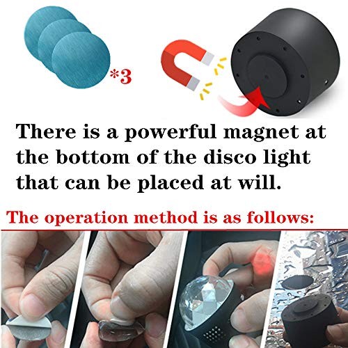 Mini Disco Lights – Magic Ball 1 – Magnetic – Built-in Battery