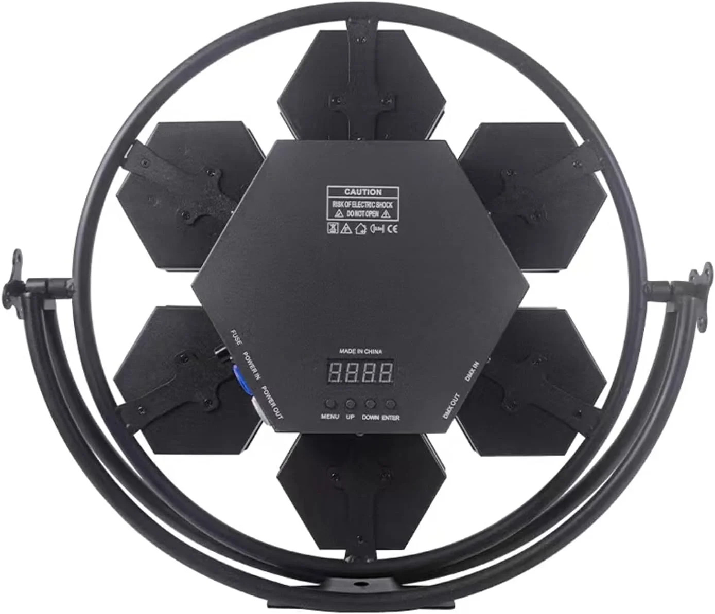 JUNMAN 7 Head Led Retro Background Effect Light DJ Disco Stage Lights 1pc | Led
