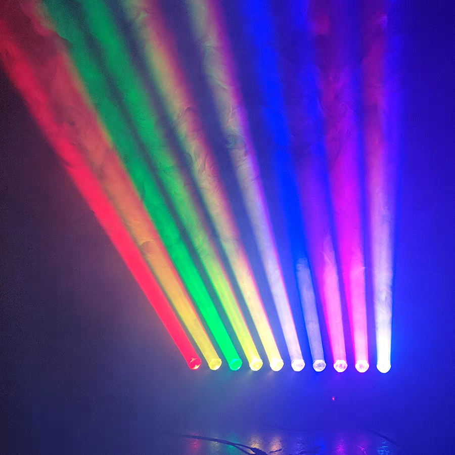 2pack 10*40w 4in1 RGBW LED beam moving head led bar light stage lighting for dj