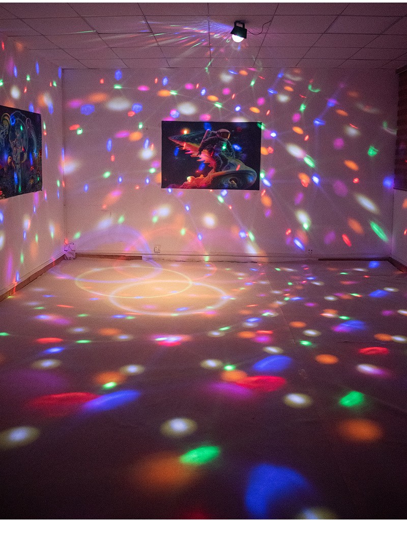 New Magic Ball Colorful LED Stage Light KTV Family Ambient Light
