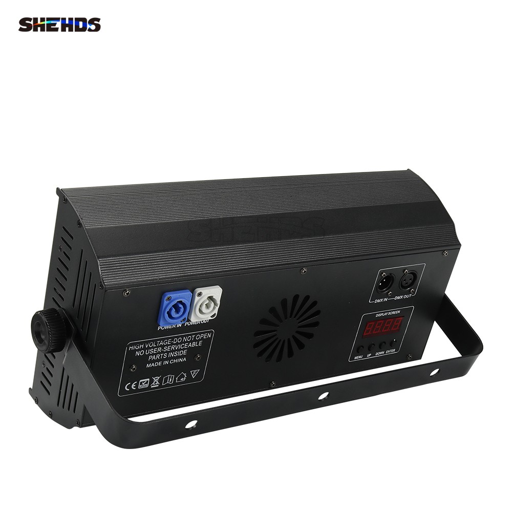 SHEHDS 200W RGB LED Wall Wash Light Strobe Stage Light DMX Party Light DJ Show
