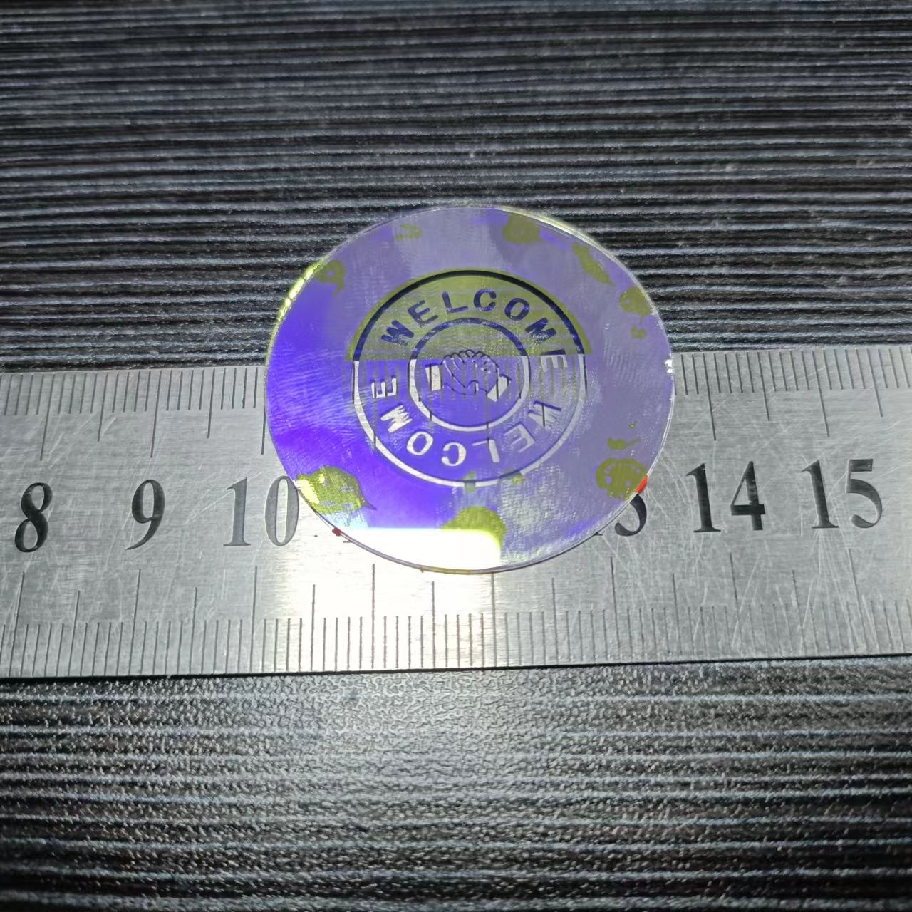 Custom Design 37mm/1.46″ Flag Gobo Card for Advertising Logo Projector AD Lights