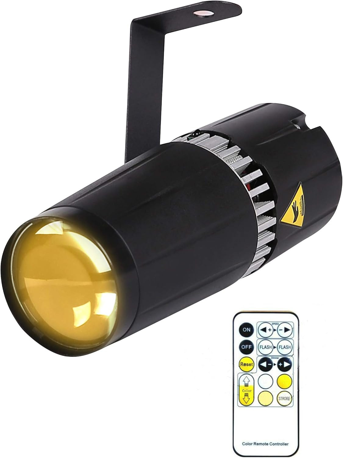 LED Pinspot Stage Light, 6W Double White/Cool White&Warm White Pinspot by IR Con