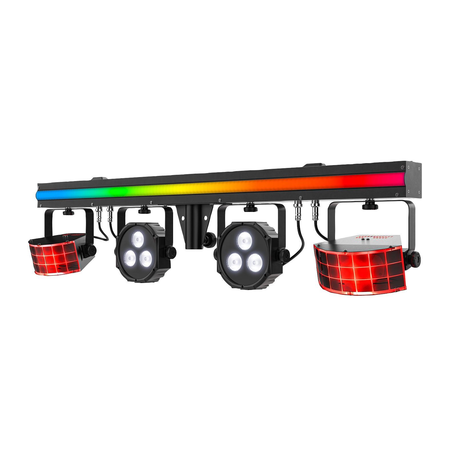 Chauvet DJ GigBAR 3 ILS 3-in-1 Derby Par Strip Effect Lighting System w Stand