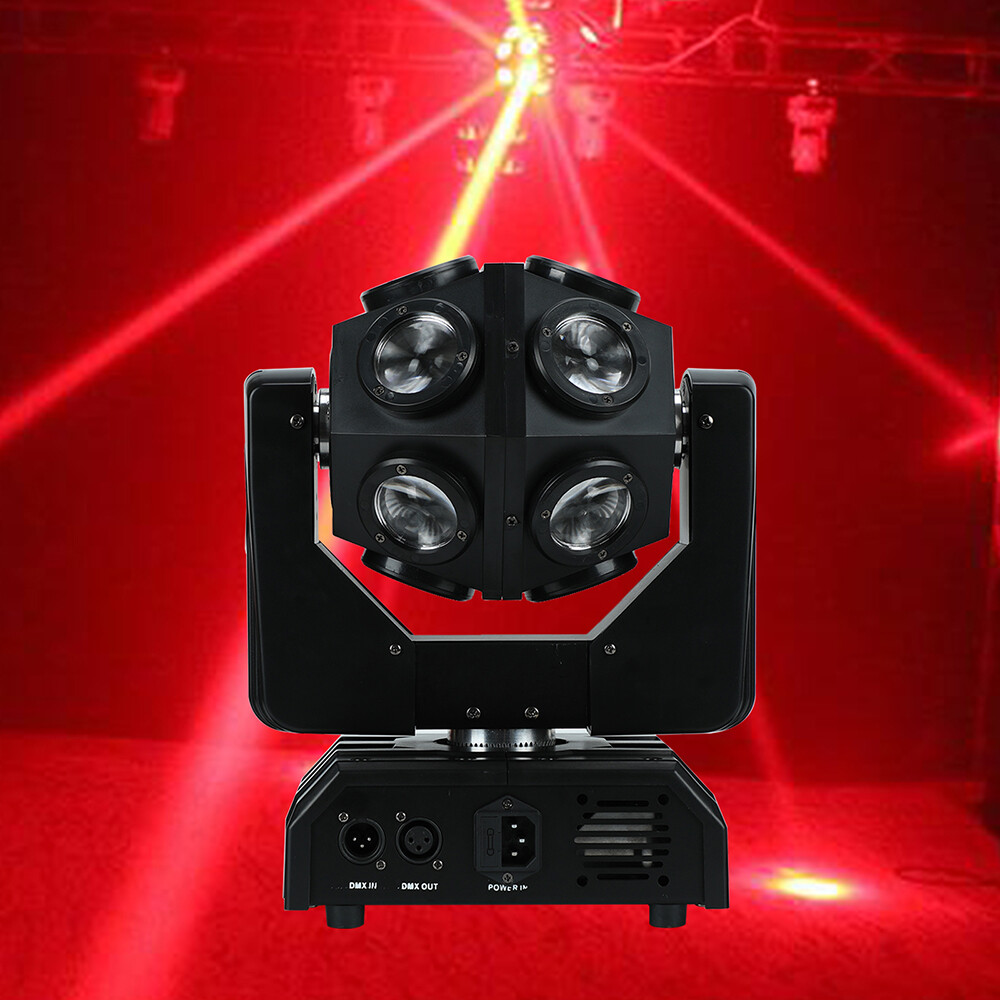 RGBW 4IN1 12x12W 13/15CH DMX LED for DJ Show stage ball Moving Head Effect Light