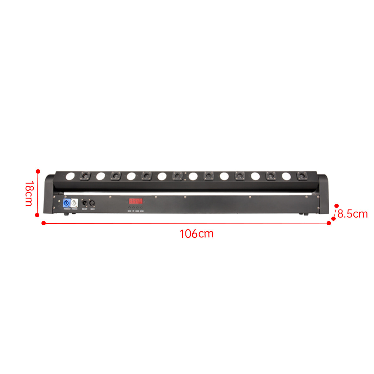 8+8 LED Beam Laser Moving Head Light DMX Stage Light for Bar dj Club Disco Party