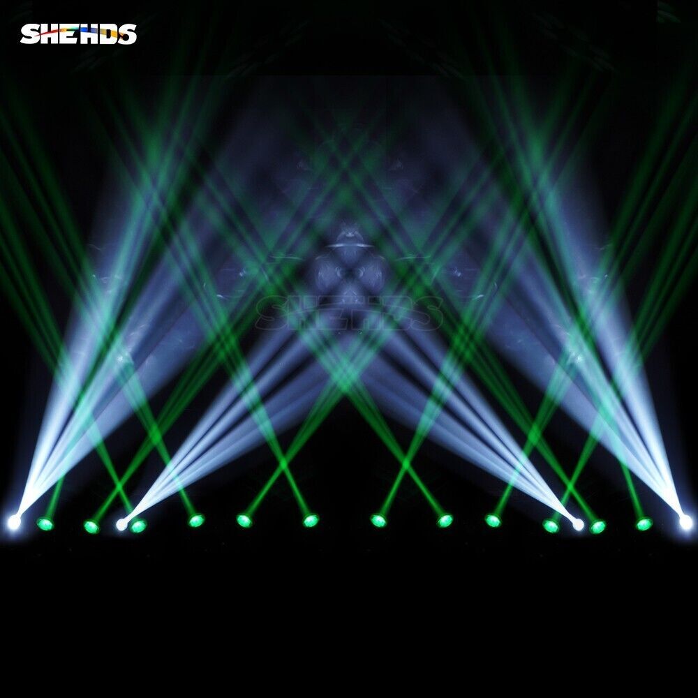 SHEHDS 2Pcs NEW Version Sharpy 7R 230W Beam Moving Head Lighting with Flightcase