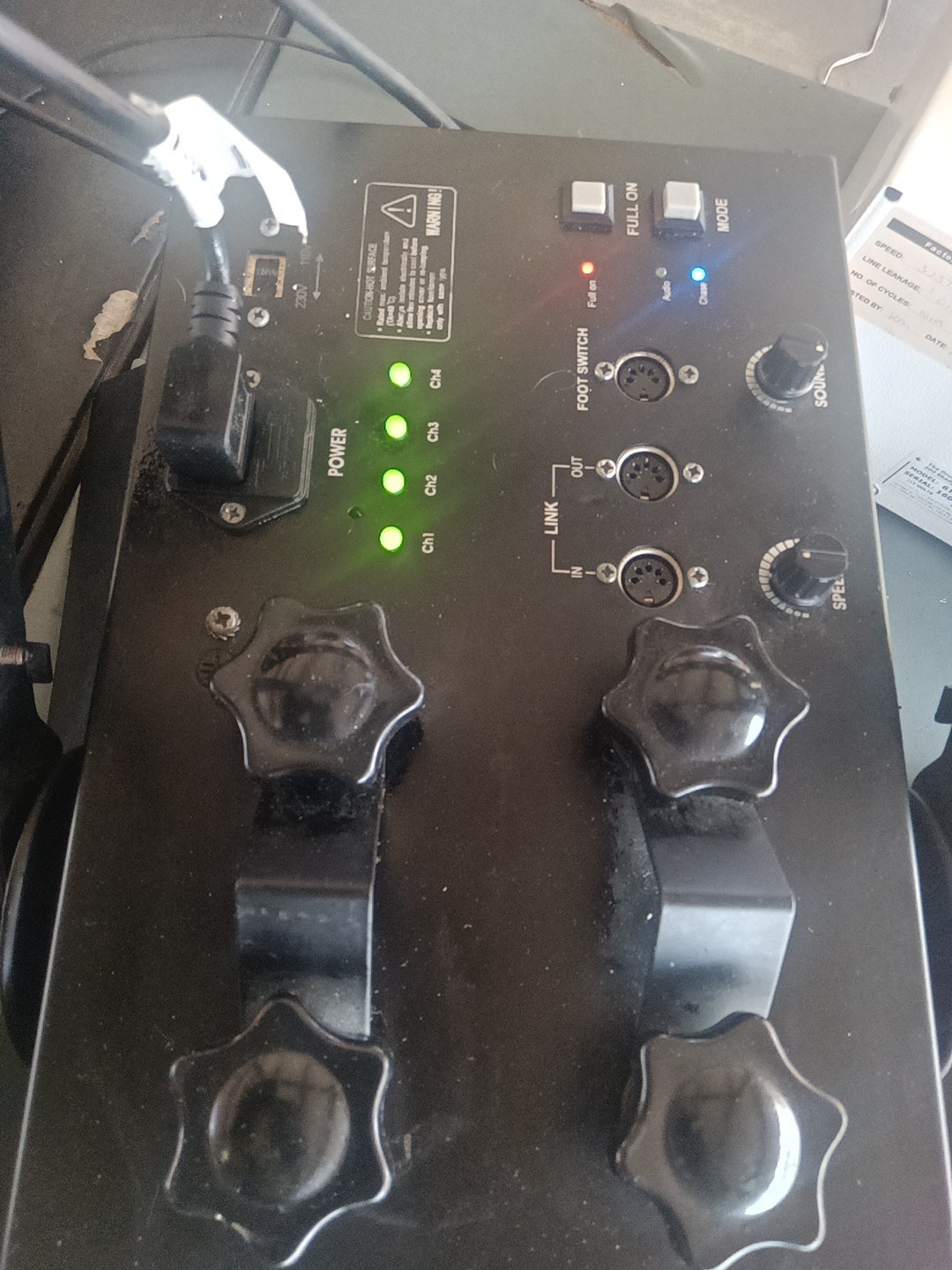 CHAUVET Color Bank 8 CH-158 Band and Stage Wash Light System Works