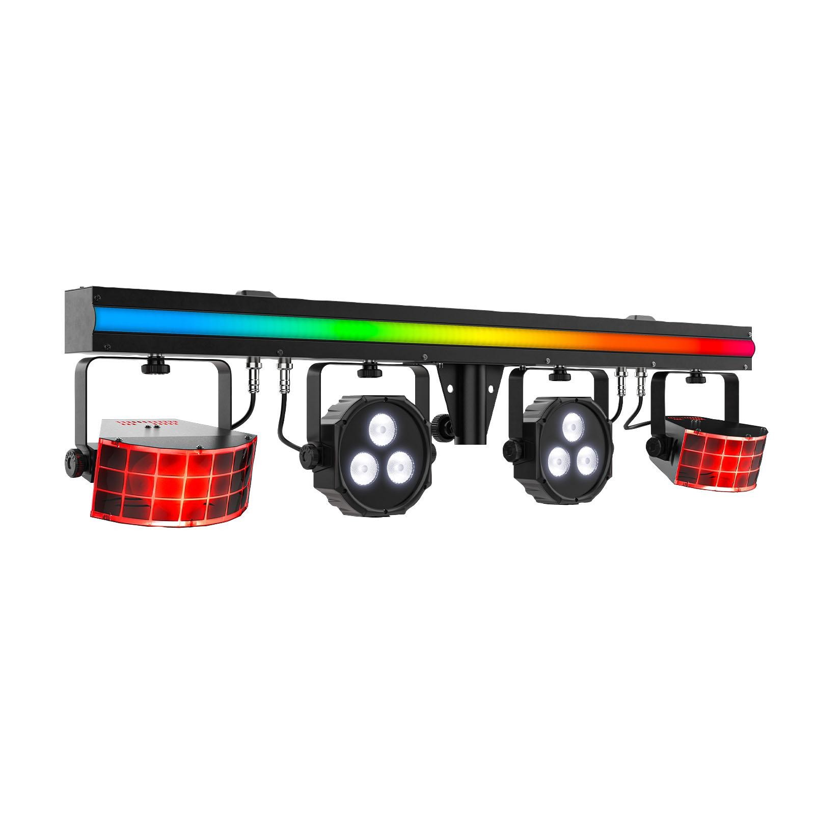 Chauvet DJ GigBAR 3 ILS 3-in-1 Derby Par Strip Effect Lighting System w Stand