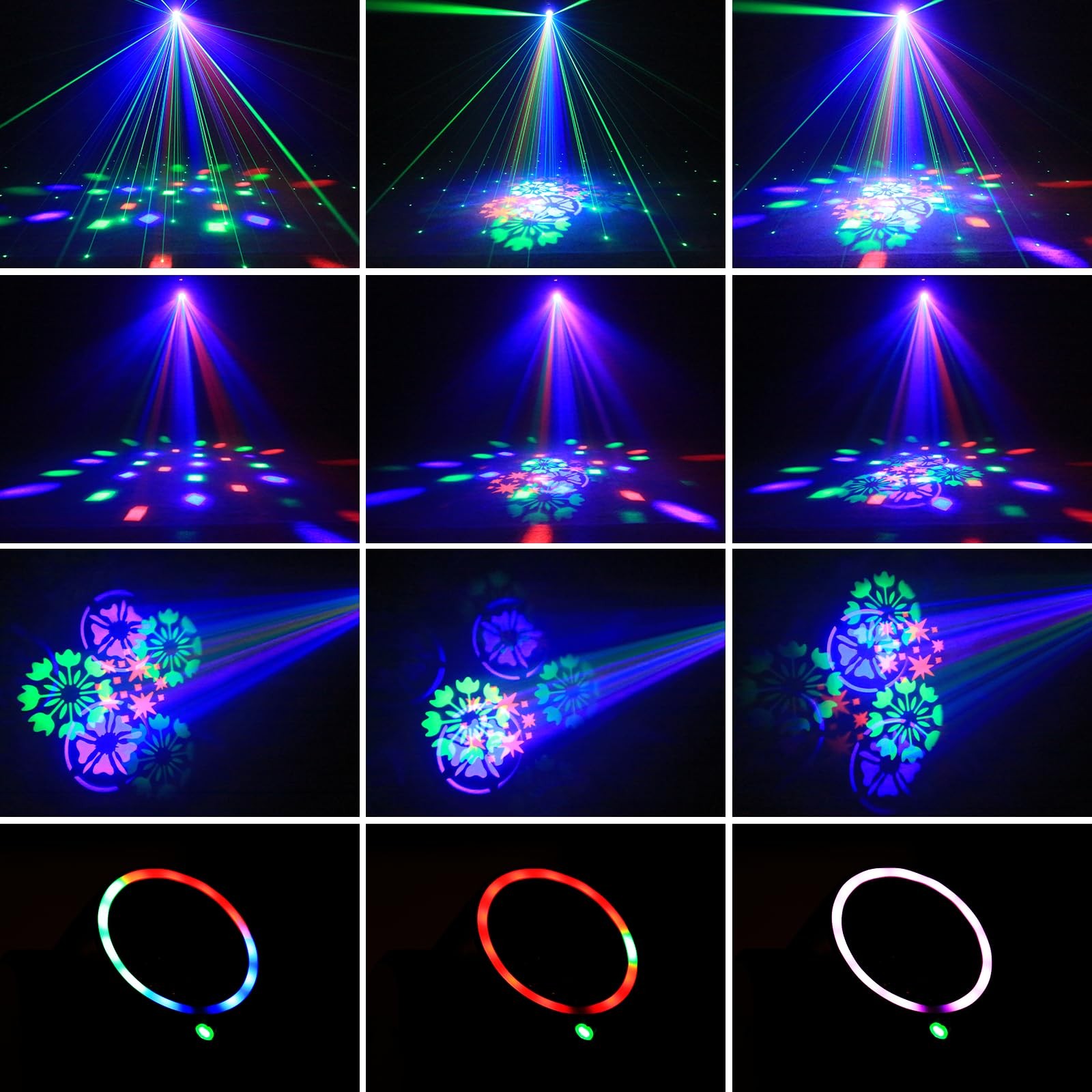 Compact 30W Stage Moving Head Light with Beam,GOBO Projection,Remote Control …