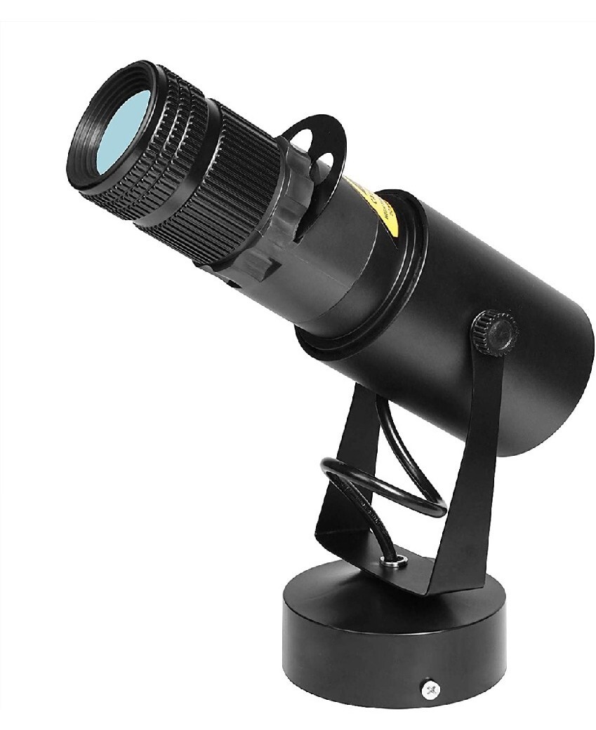 15W LED White Spot Light, Led Pin Spot Manual Focus Length Adjustable with 4