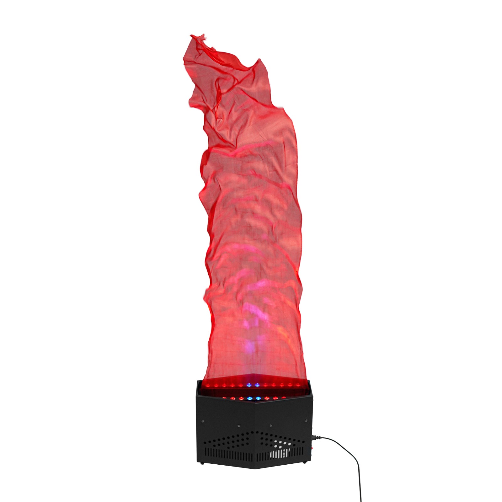 90V-240V Fake Fire Flame Light 130W Stage DJ Party Fake Fire Lamp W/ Flame Cloth