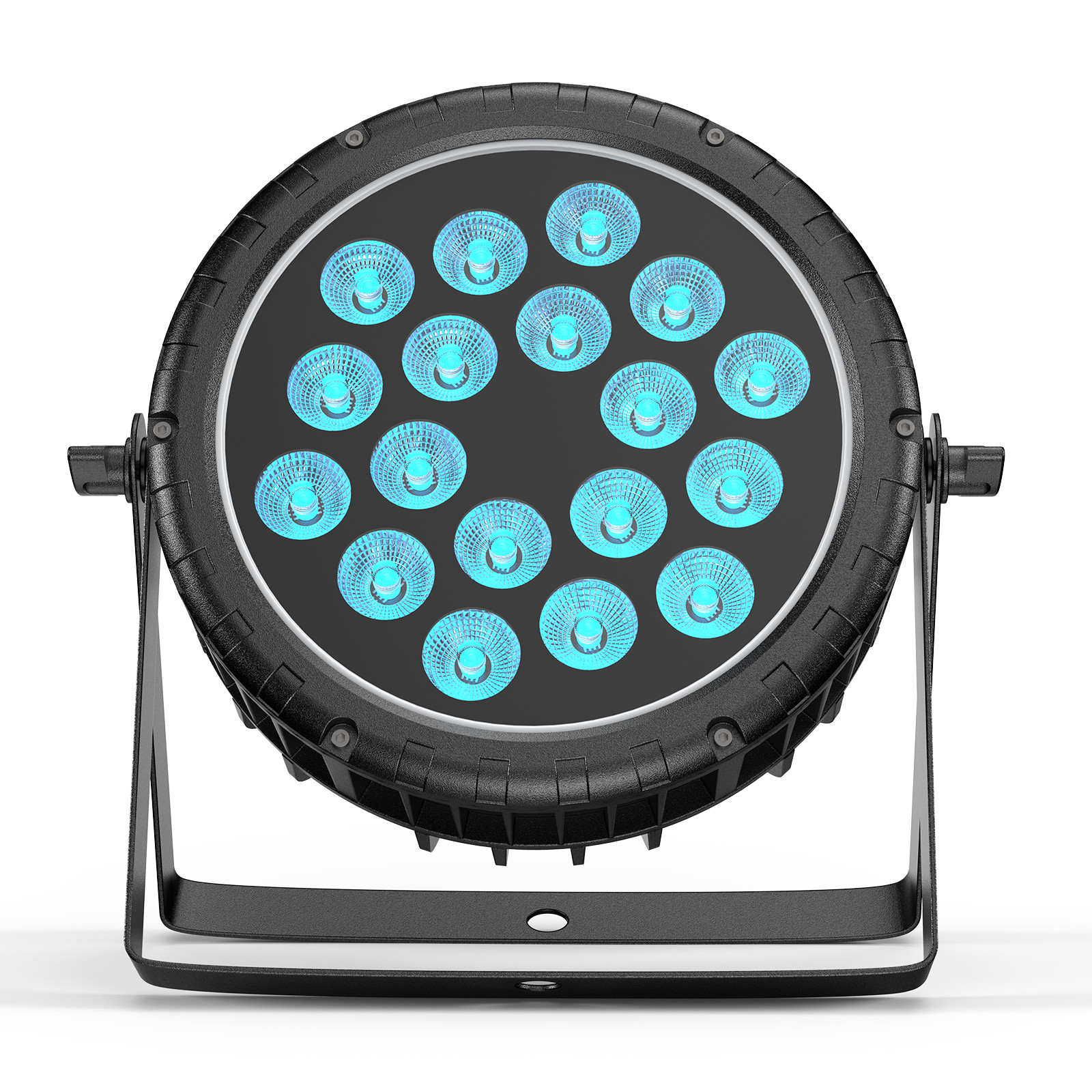 10PCS 270W Outdoor IP65 Waterproof 18 LED RGBW DMX PAR Wash Stage Light Fixture