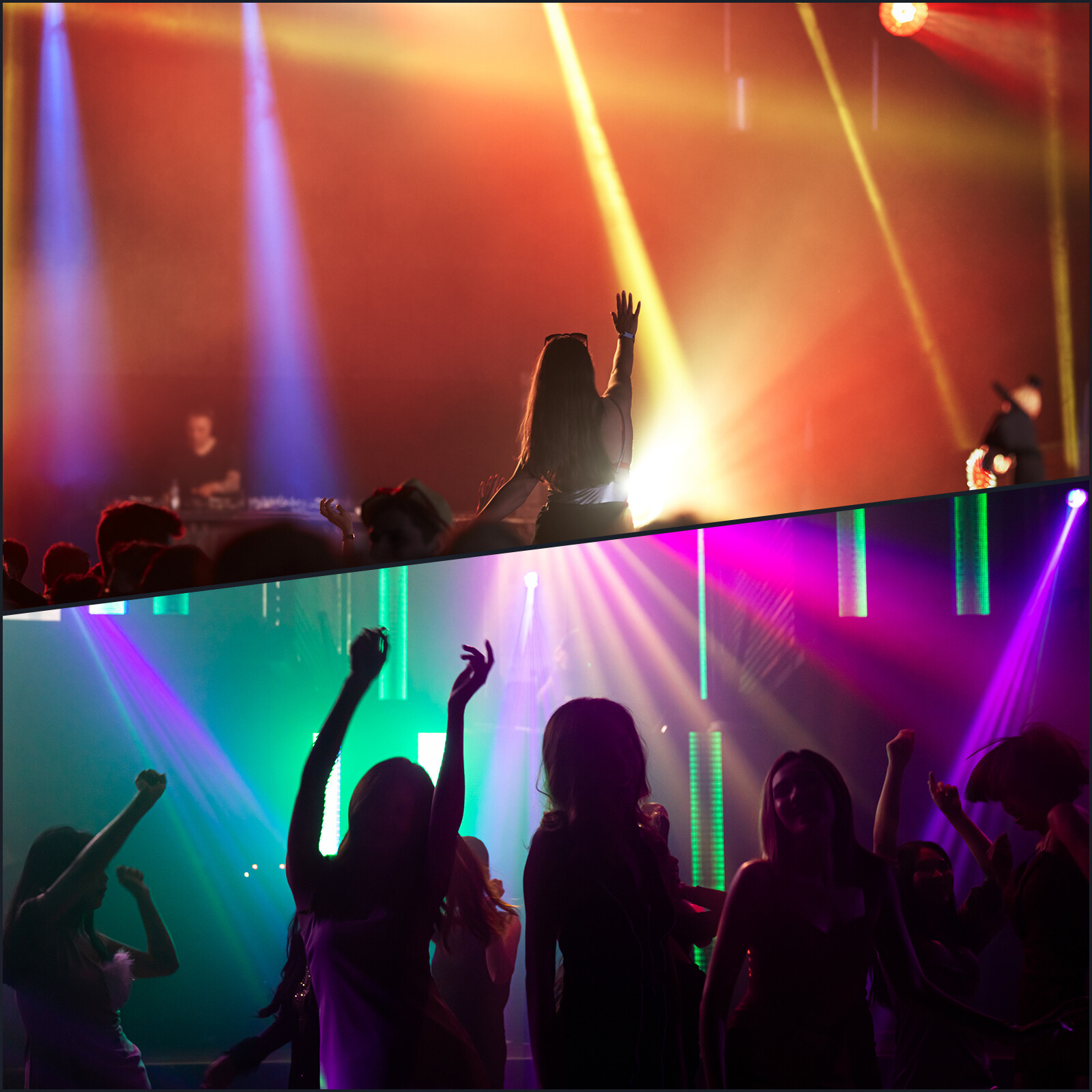 1/2/4PCS 100W Moving Head Beam Stage Lighting RGBW 11/13CH DMX512 DJ Bar Light