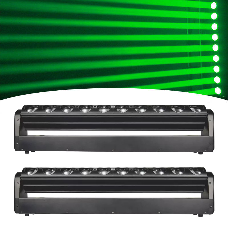 2pack 10*40w 4in1 RGBW LED beam moving head led bar light stage lighting for dj