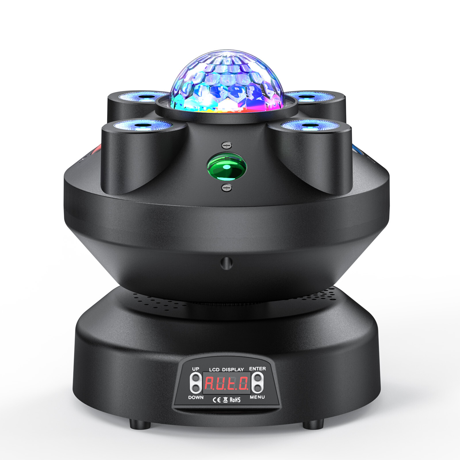 4in1 Stage Lighting LED Moving head light RGBW DMX Gobo Strobe Disco ball Lights