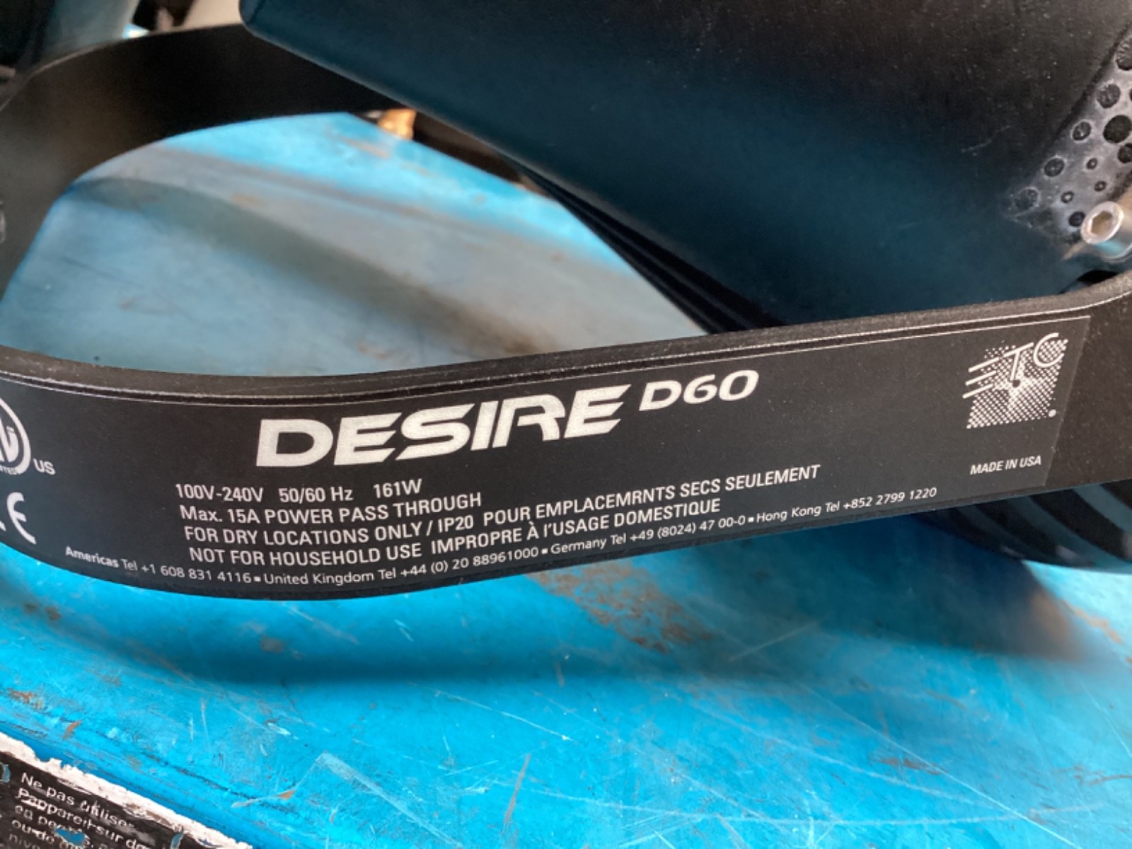 ETC Desire D60 Lustr Par Wash Stage light