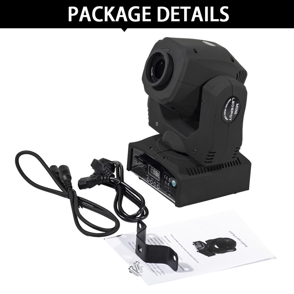 SHEHDS LED Spot 60W Moving Head Stage Lighting Gobo For Wedding KTV Disco Show