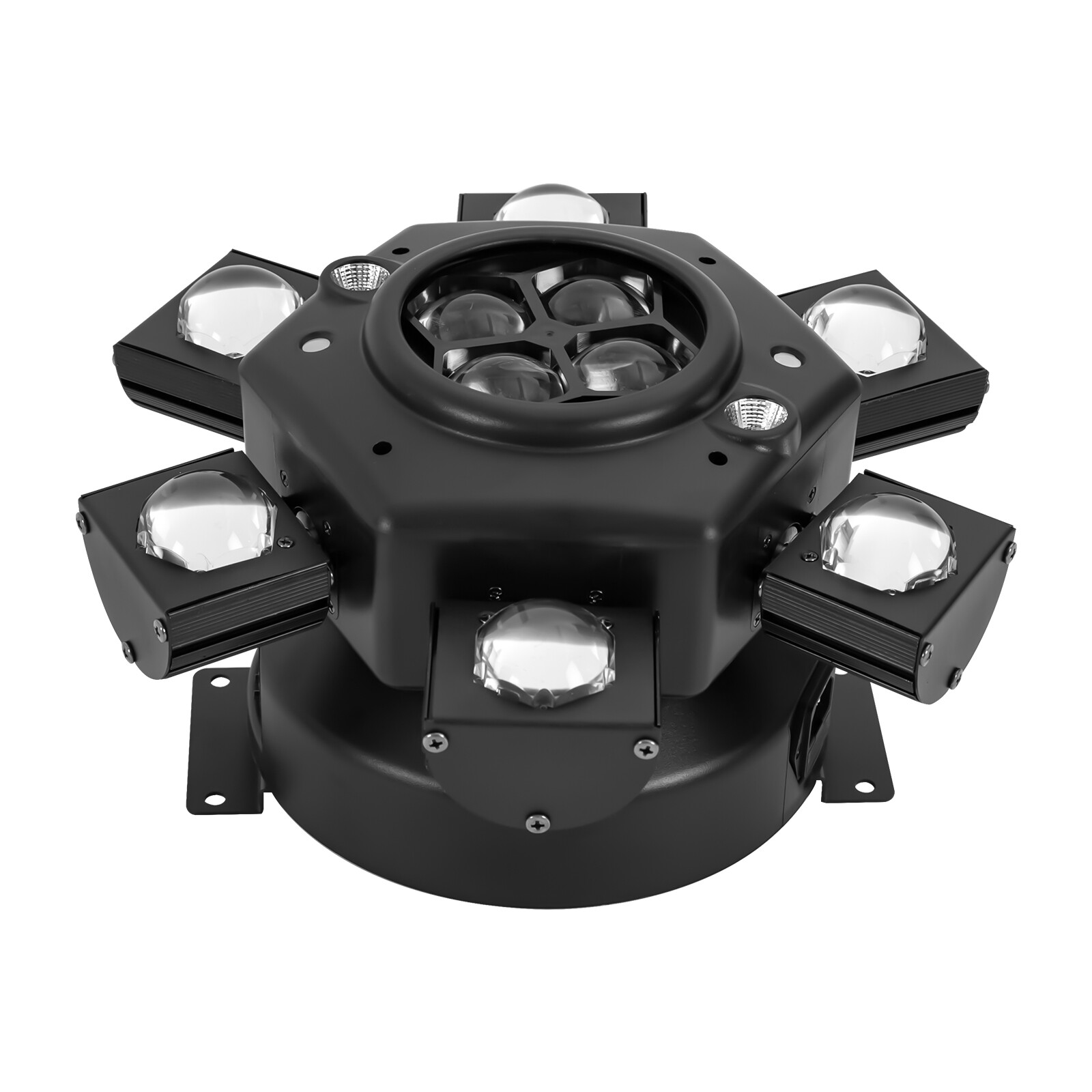6 Arm Bee Eye LED Beam Moving Head Laser Light DJ Lights DMX Stage Effects RGBW
