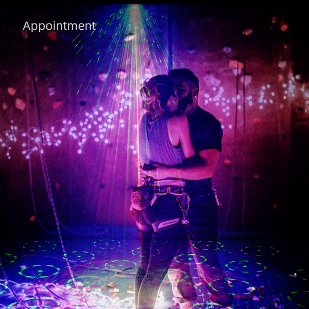 1024Pattern DJ Disco Party Stage Light Laser Projector LED RGB KTV Show Lighting