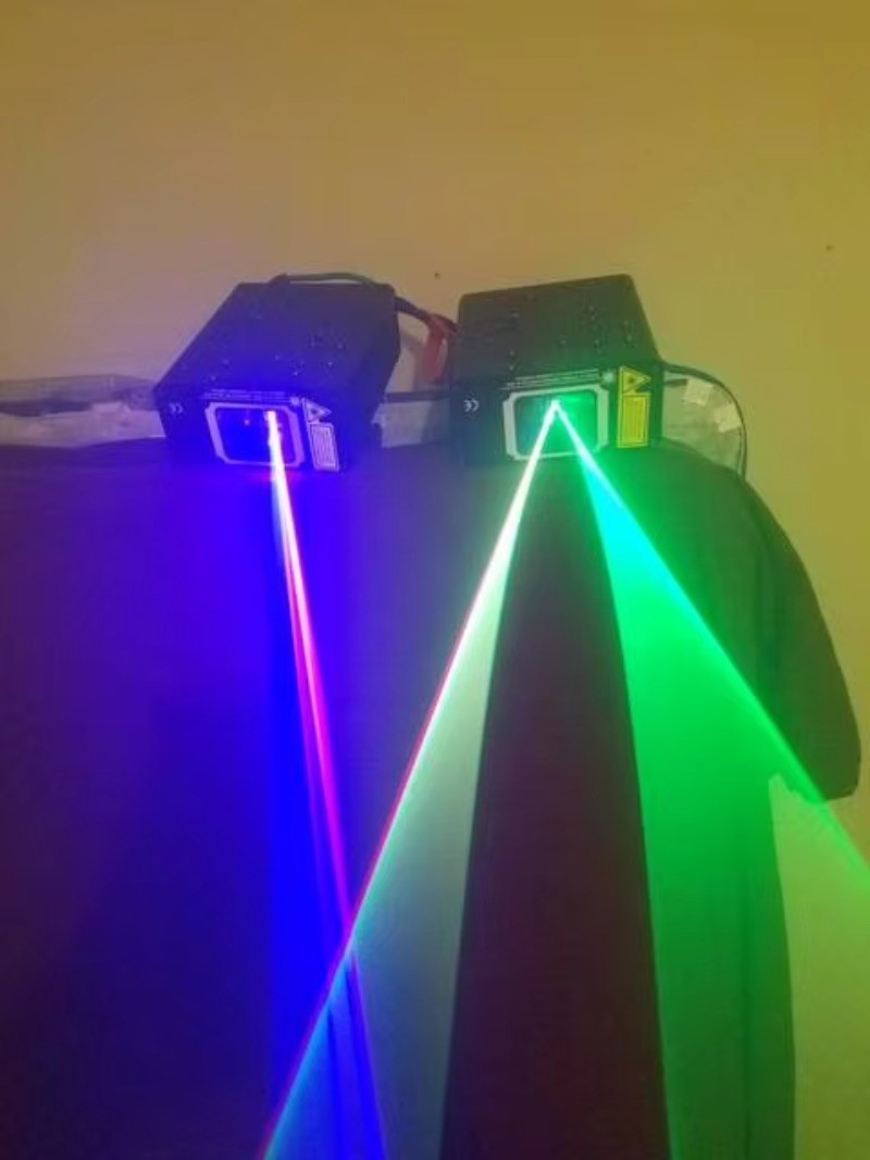 3D 500mW RGB Beam Laser Show Light Lazer Light Dj Disco Birthday Dj Laser Lights