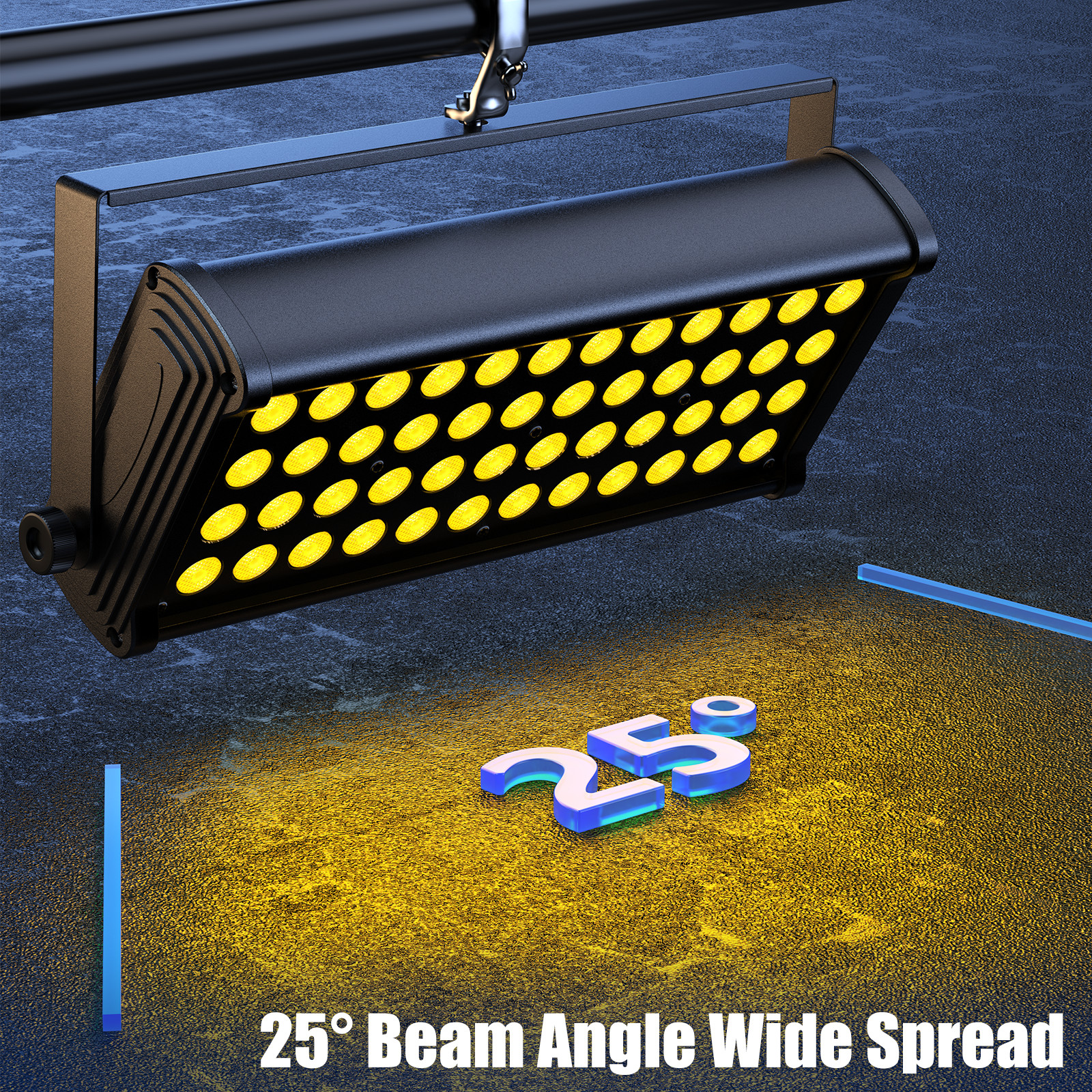 10PCS 80W DMX Wall Wash Light RGB 48LED Strobe Effect Stage Lighting DJ Party
