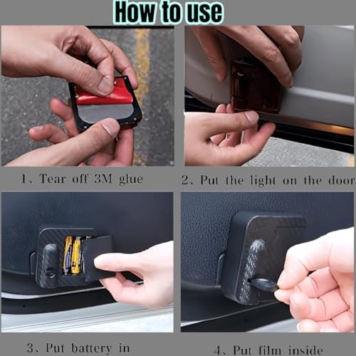 2pcs Door Marker Lights Concierge Projector Laser Welcome Lights Compatible SS
