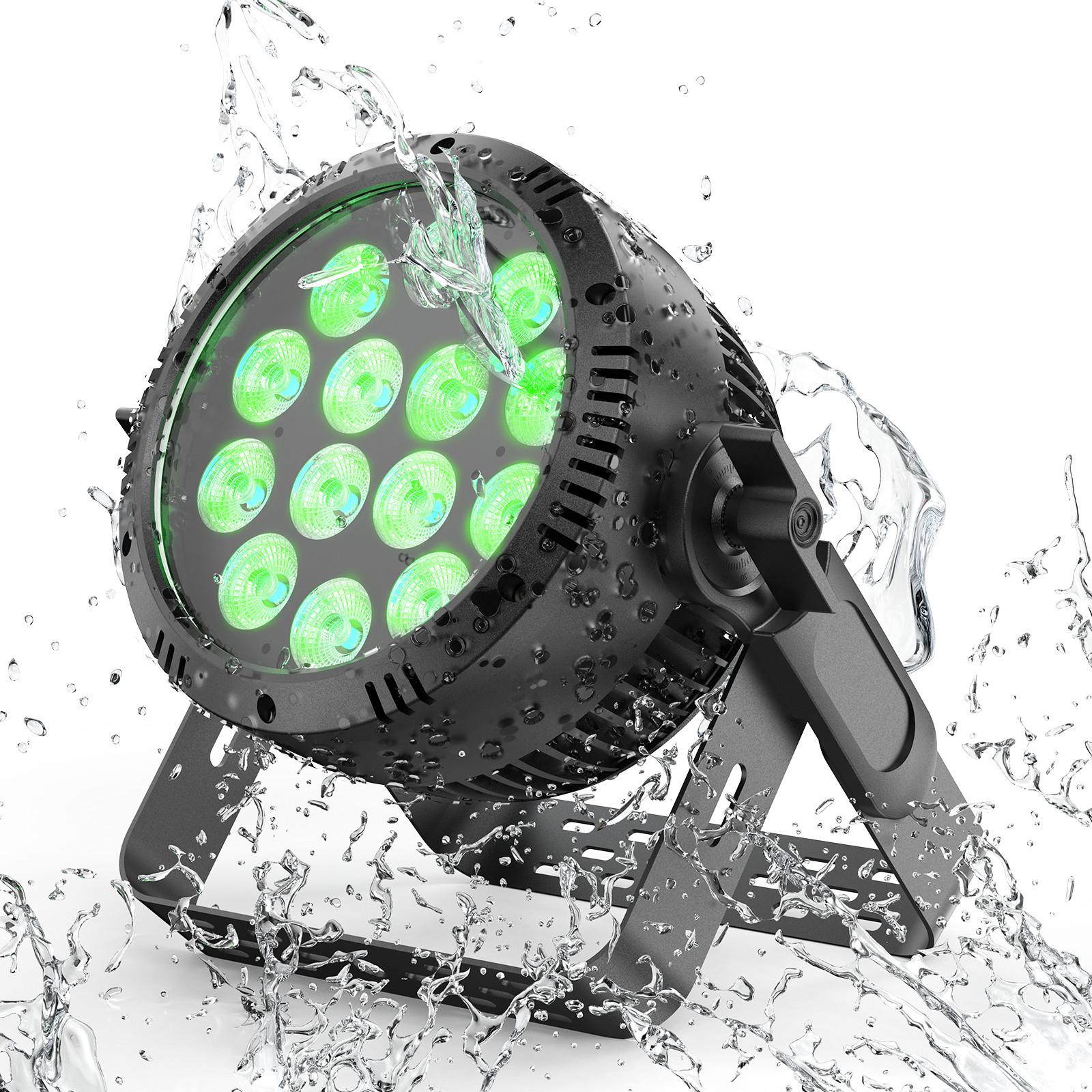 250W Aluminum RGBW LED Par Light IP65 Waterproof Outdoor Indoor Use Disco Show