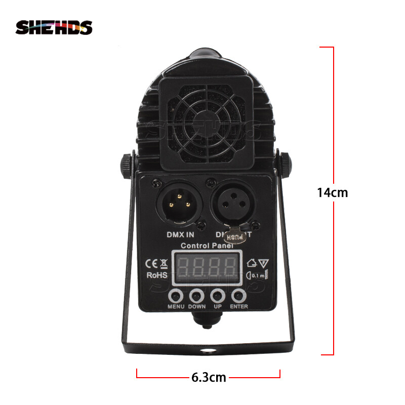 SHEHDS Mini LED Spotlight 10W Lighting With DMX For Party Club DJ Disco Bar