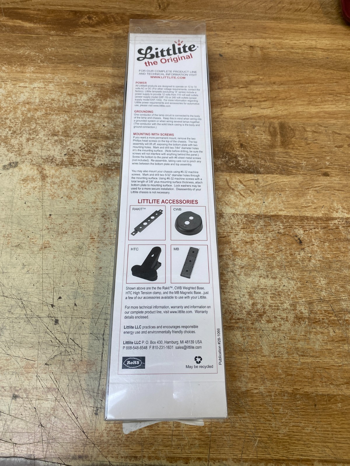 Littlite L-18-LED Gooseneck Lampset with Power Supply