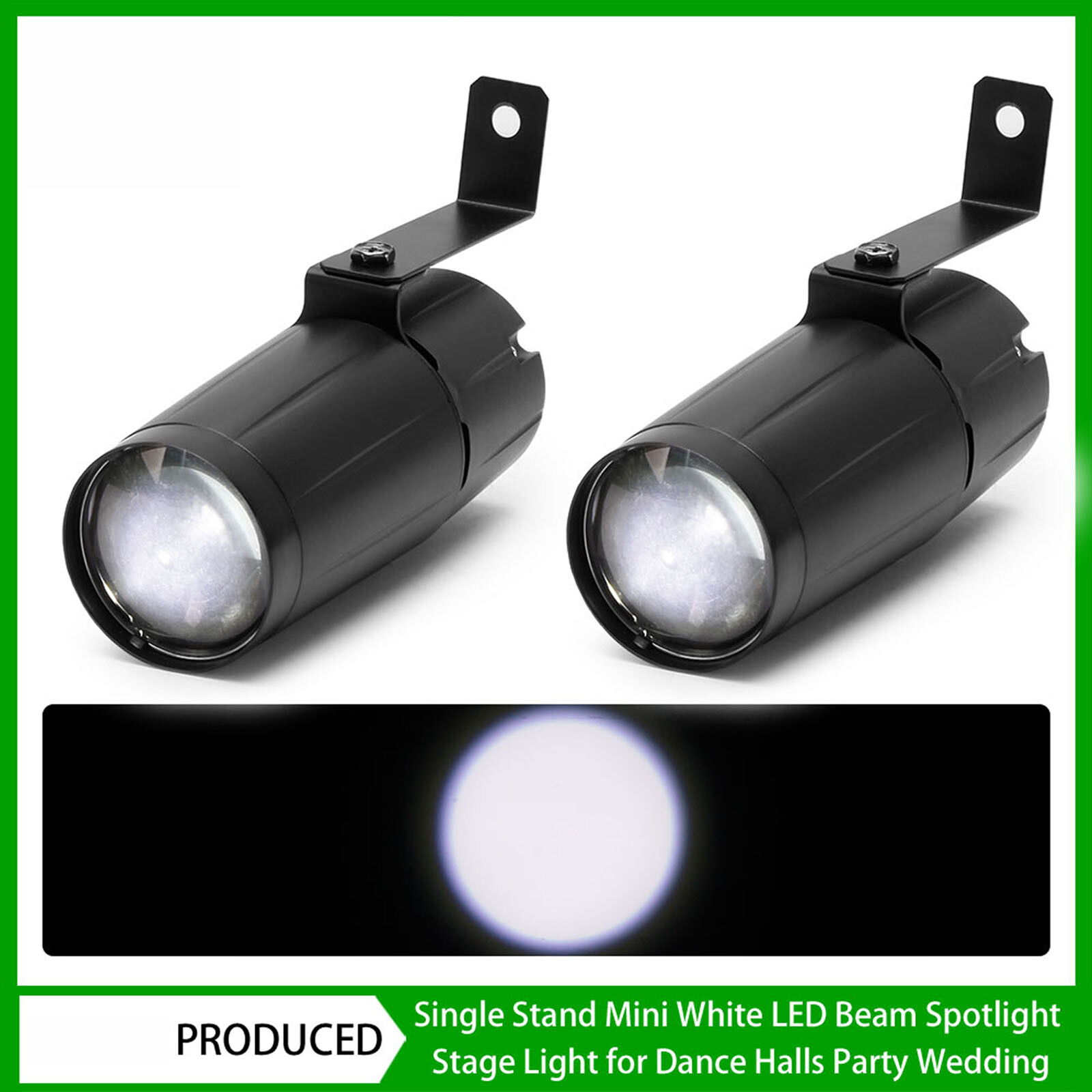 Stage Light Mini LED Beam DJ Disco Bar Xmas Party Pin Spot Light Blue Spotlight