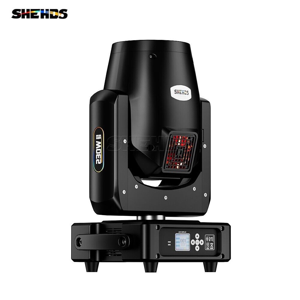 SHEHDS NEW Version Sharpy 230W Beam Moving Head Lighting Rainbow Frost effect