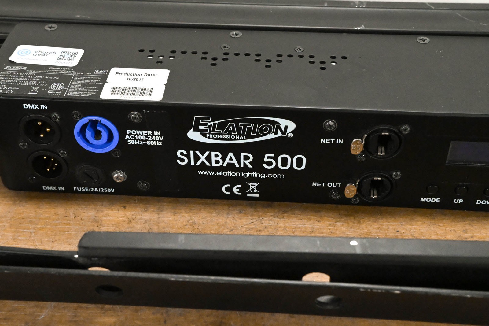 Elation SIXBAR 500 6x 12W RGBAW+UV LED Batten Fixture CG013Z3