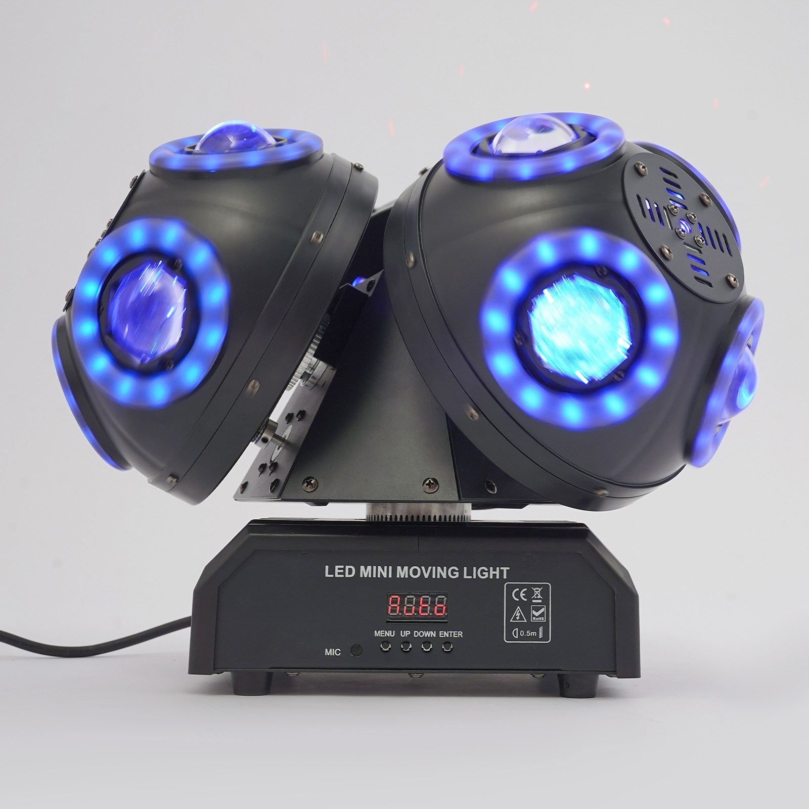 3-Head LED Party Stage Light Moving Head Stage Lights Stage Lighting DMX512 110V