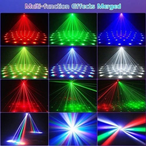 KTV Laser Light RGBW LED Moving Head Disco Stage Lighting Beam DMX512 Party DJ