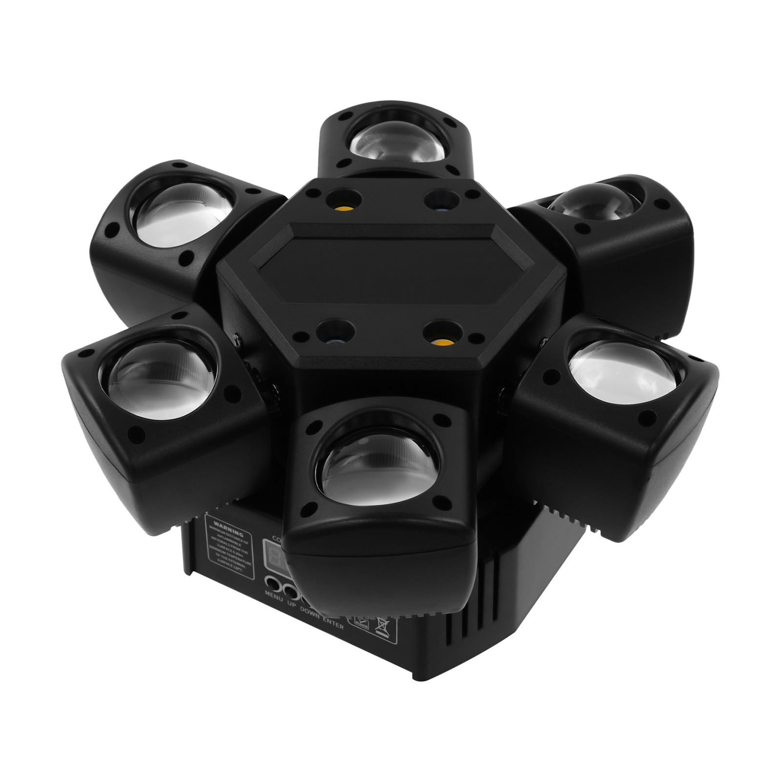 Stage Light with Remote Control Moving Head Stage Light 6-Arm Disco Lights